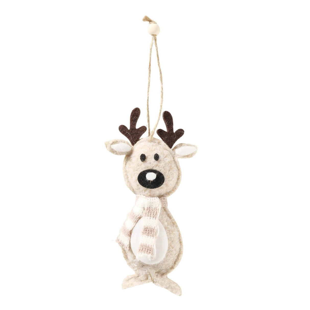 Boltze home Pendentif de Noël cerf 7x30x14cm