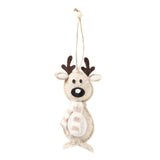 Boltze home Pendentif de Noël cerf 7x30x14cm