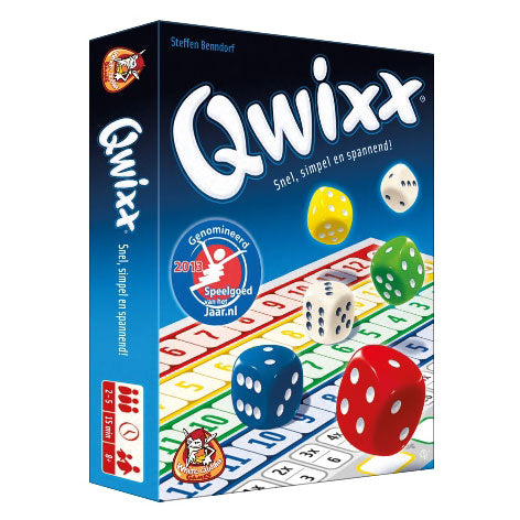 Jeux de gobelin blancs Qwixx Dice Game