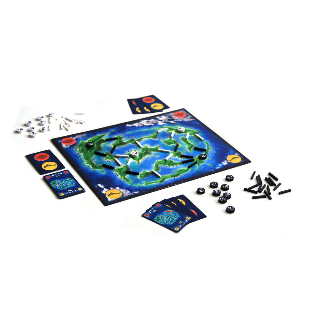 Jeux de gobelins blancs Kahuna - jeu de société