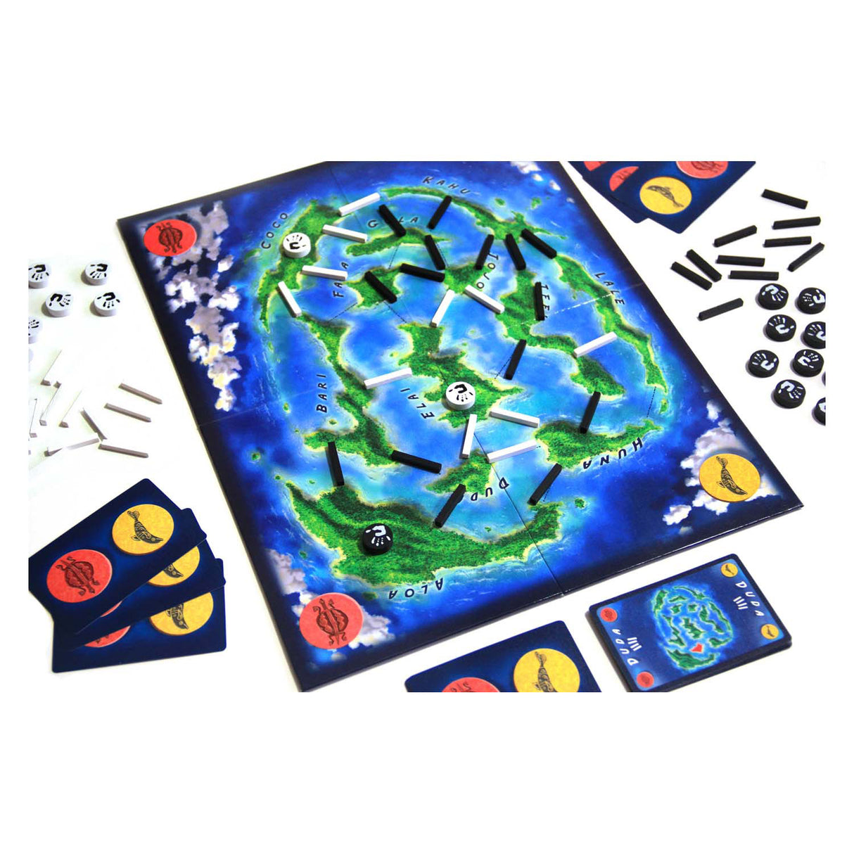 Jeux de gobelins blancs Kahuna - jeu de société