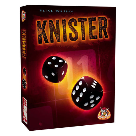 Jeux de gobelin blanc Jeu de dés Knister de gobelin blanc