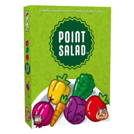 Salade de points de jeux de gobelin blanc - jeu de cartes