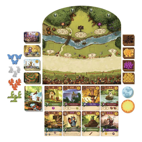 Jeux de gobelin blanc everdell junior - jeu de société