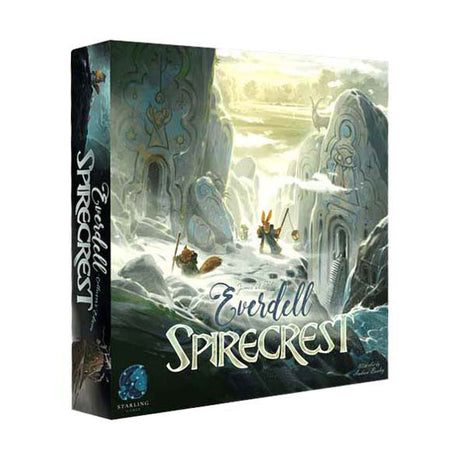 White goblin games everdell: jeu de société spirecrest (néerlandais, extension, 1 à 4 joueurs, 60 minutes, à partir de 10 ans)