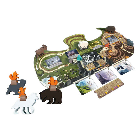 White goblin games everdell: jeu de société spirecrest (néerlandais, extension, 1 à 4 joueurs, 60 minutes, à partir de 10 ans)