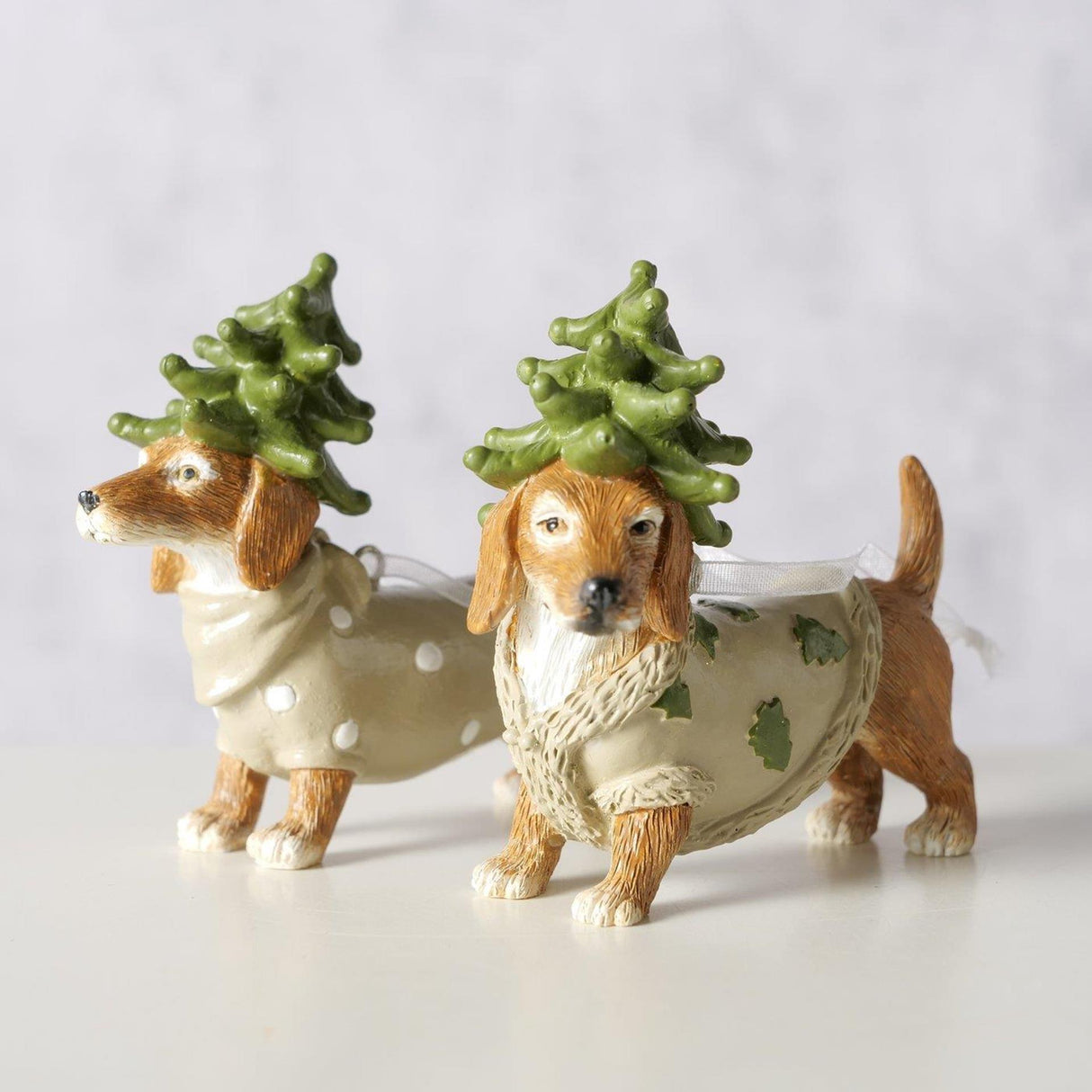 Boltze home pendentif de Noël chien 10,3x8cm
