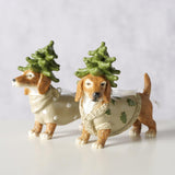Boltze home pendentif de Noël chien 10,3x8cm
