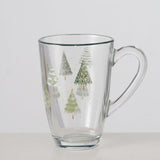 Boltze home tasse arbre de Noël 325ml verre