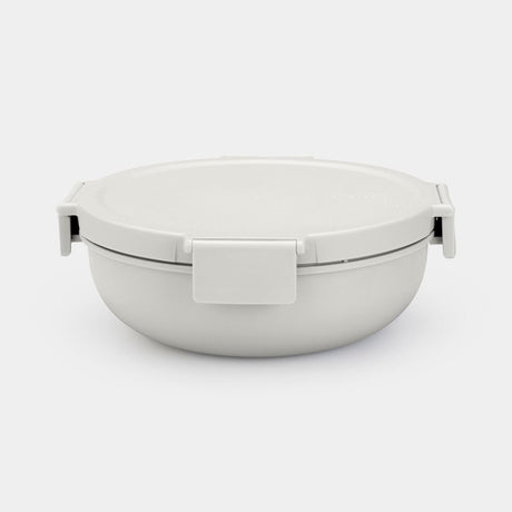 Brabantia récipient à salade 1,3l gris clair