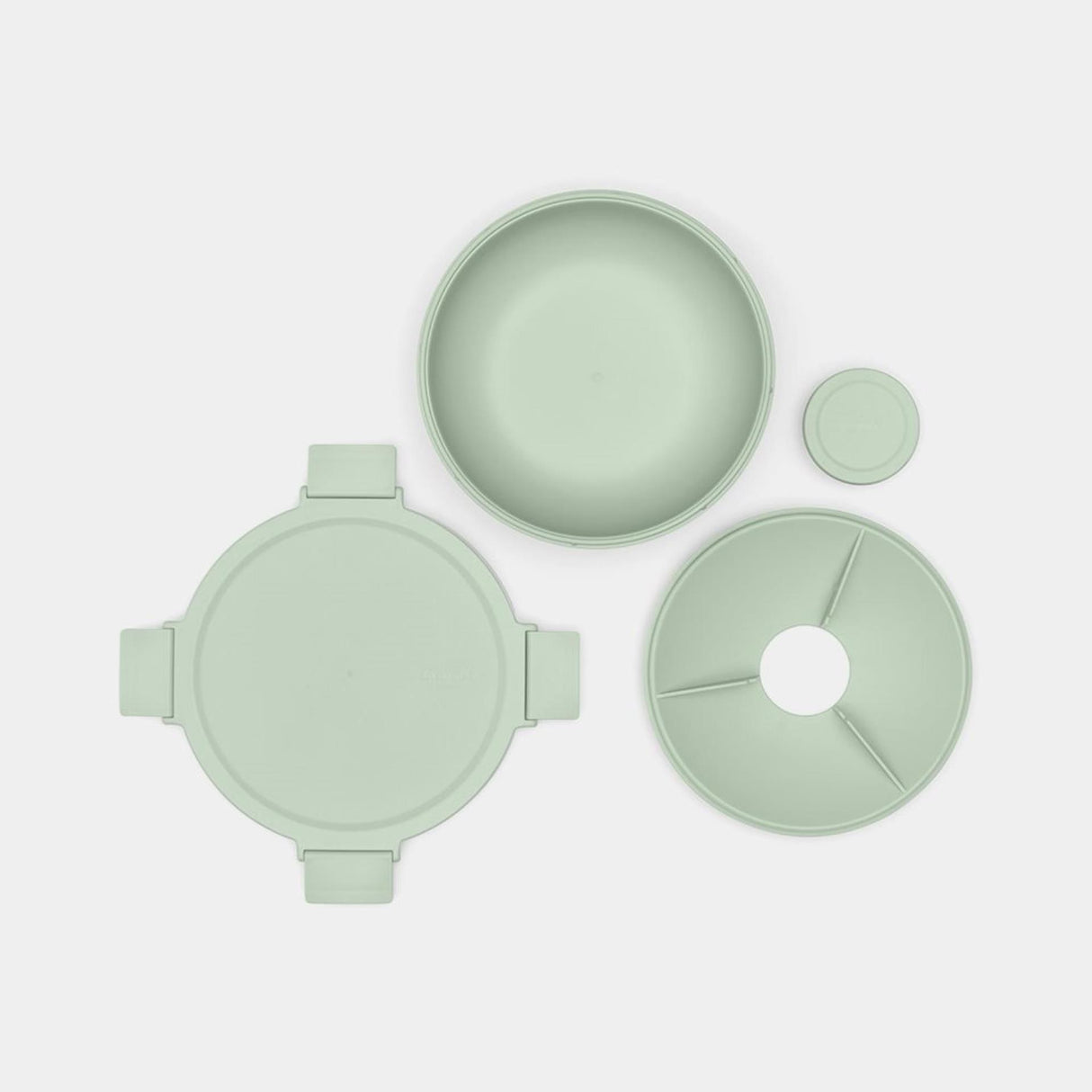Brabantia récipient à salade 1,3l vert jade