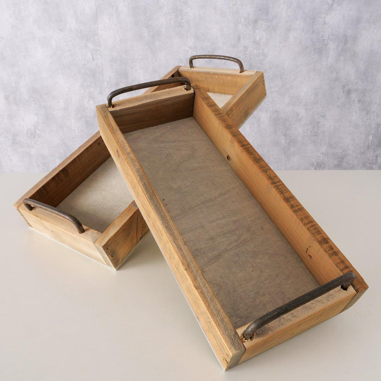 Boltze home plateau bois 2 pièces