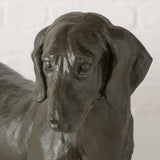 Boltze home figurine teckel noir 38x24cm