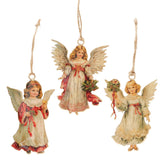 Boltze home Pendentif de Noël ange 8x11cm