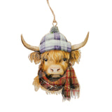 Boltze home pendentif de Noël highlander
