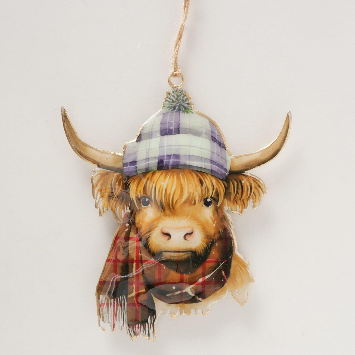 Boltze home pendentif de Noël highlander