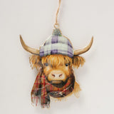 Boltze home pendentif de Noël highlander