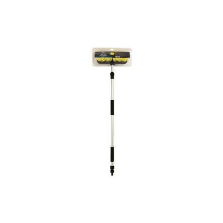 Brosse à lavage avec poignée télescopique 95-160 cm jaune