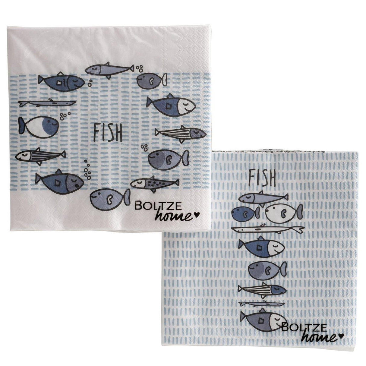 Boltze home serviettes pêche
