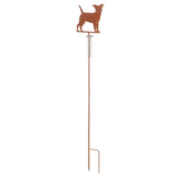 Boltze home pluviomètre chien h119cm