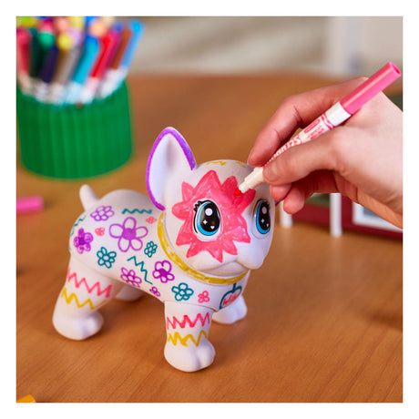 Crayola - washimals - paquet de loisirs - ensemble d'animaux géants grand wilbur pour enfants