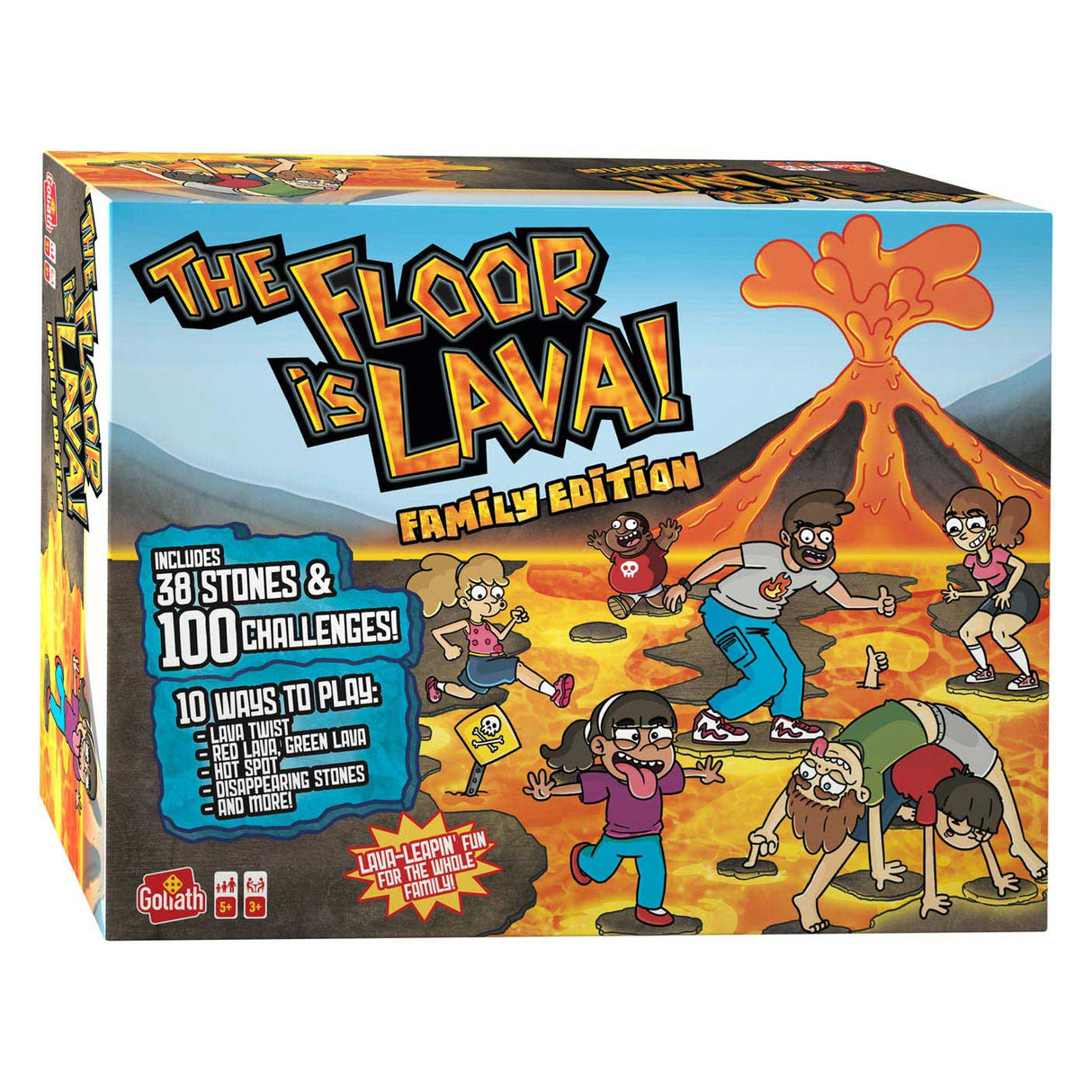 Goliat -spel golvet är lava deluxe actionspel