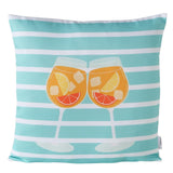 Boltze home coussin été spritz 45x12cm