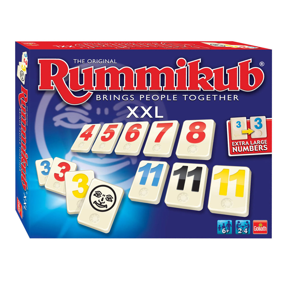 Goliat Rummikub den ursprungliga XXL