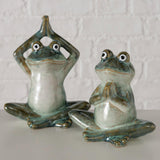 Boltze maison figurine steffo grenouille h14cm