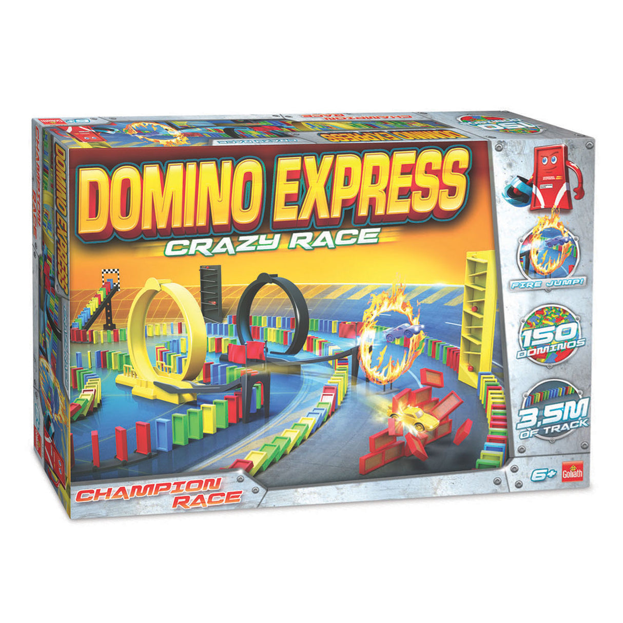 Course folle de Domino Express Goliath