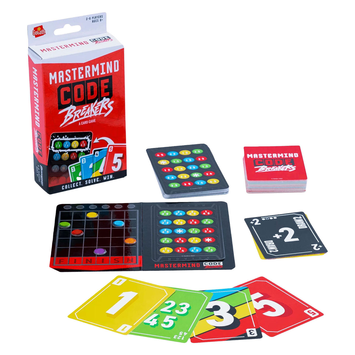 Goliath Mastermind - Code Breakers - Jeu de cartes néerlandais - 2-6 joueurs