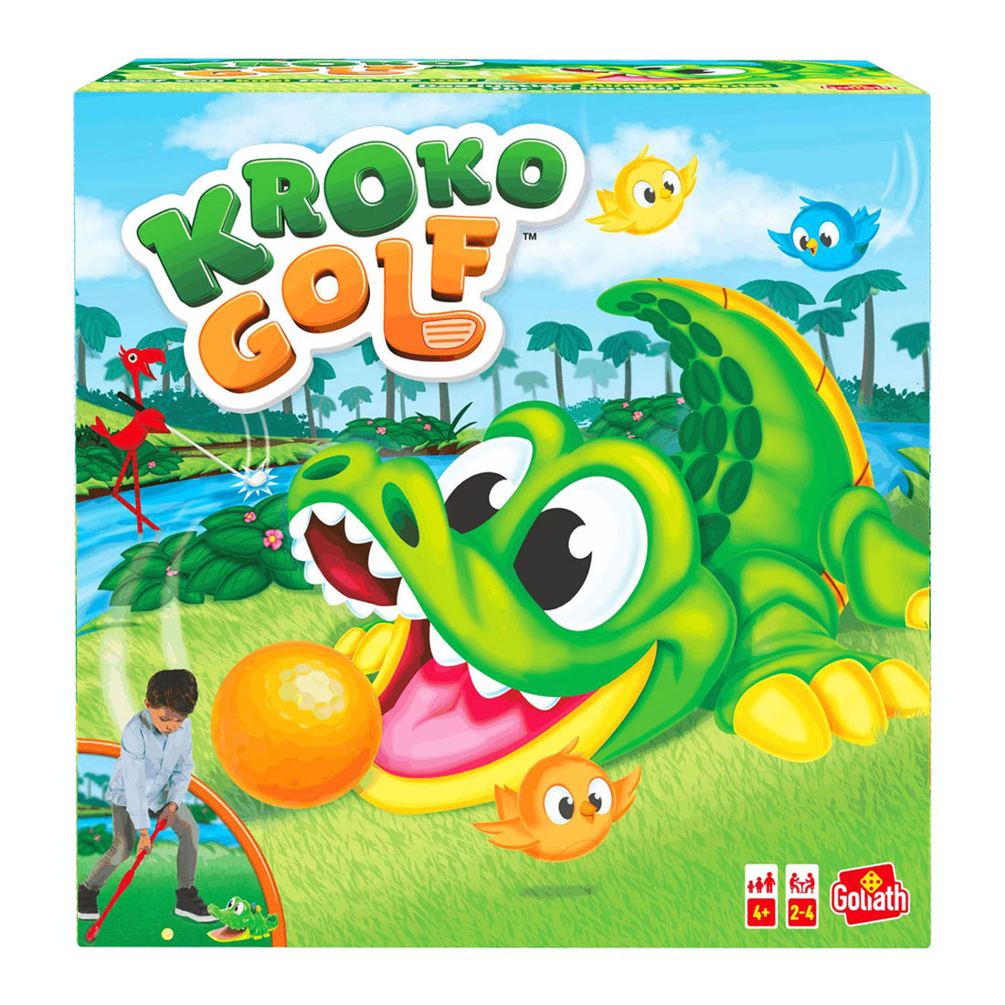 Jeu de golf junior Goliath crocodile