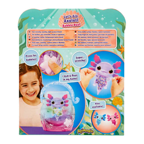 Aquarium axolotl animagique | 2 pièces