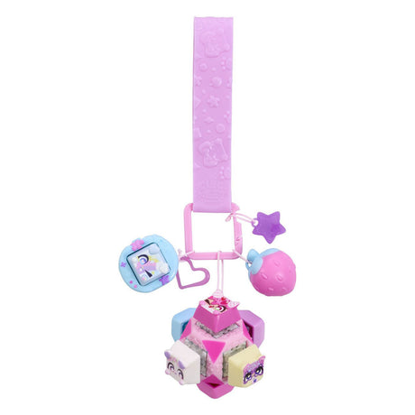 Clickeez série 1 - porte-clés cube - jouets fidget - collectionnez-les tous - anti stress - jouets - relaxation - clavier fidget