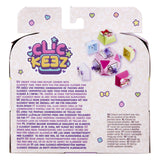 Clickeez série 1 - porte-clés cube - jouets fidget - collectionnez-les tous - anti stress - jouets - relaxation - clavier fidget