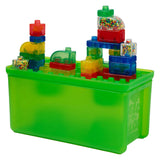 Boîte de rangement Goliath Jelly Blox - jouets de construction - blocs de construction souples - jeu sans douleur - à partir de 2 ans - sans BPA