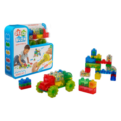 Goliath jelly blox - ensemble de véhicules - 35 pcs.
