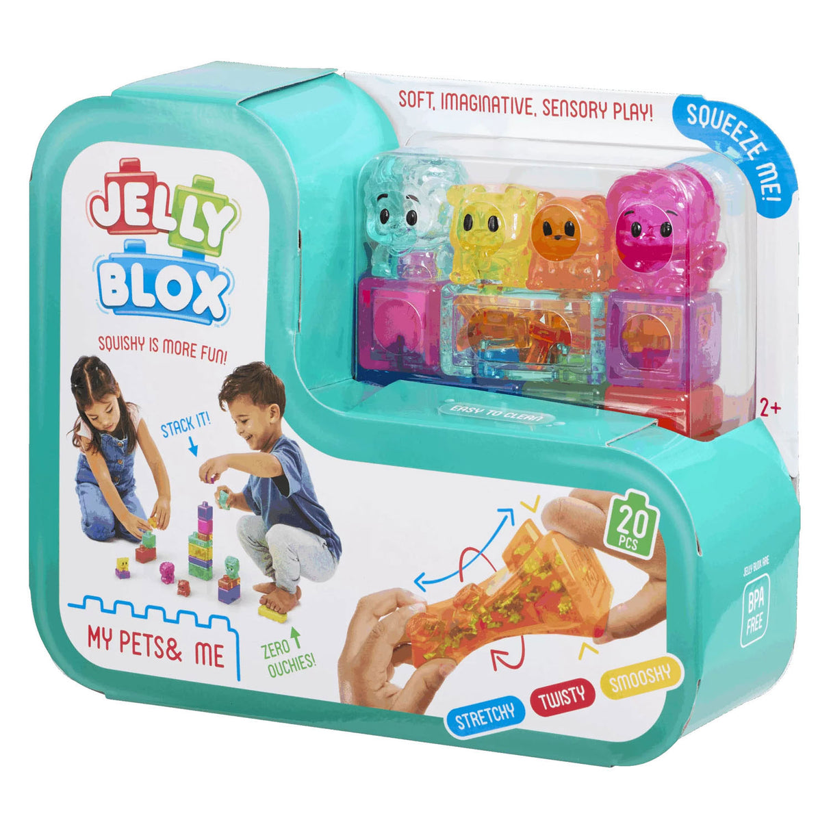 Goliath jelly blox - mes animaux et moi - 20 pcs.