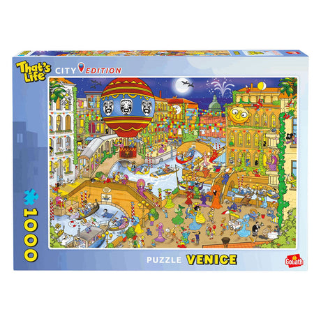 Goliath games goliath that's life city edition: venice legpuzzel - 1000st.
