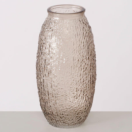Boltze home vaas h20cm glas beige