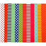 Papier brillant Creativ company, imprimé, feuille 24x32 cm, 80 gr, différentes couleurs, 50 feuilles div 1 boîte