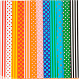 Papier brillant Creativ company, motif, feuille 32x48 cm, 80 gr, différentes couleurs, 100 feuilles div 1 boîte