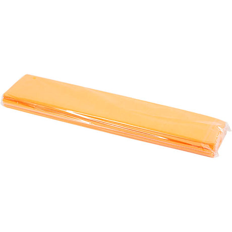 Papier crépon Creativ company, feuille 50x250 cm, jaune soleil, 10 plis 1 boîte