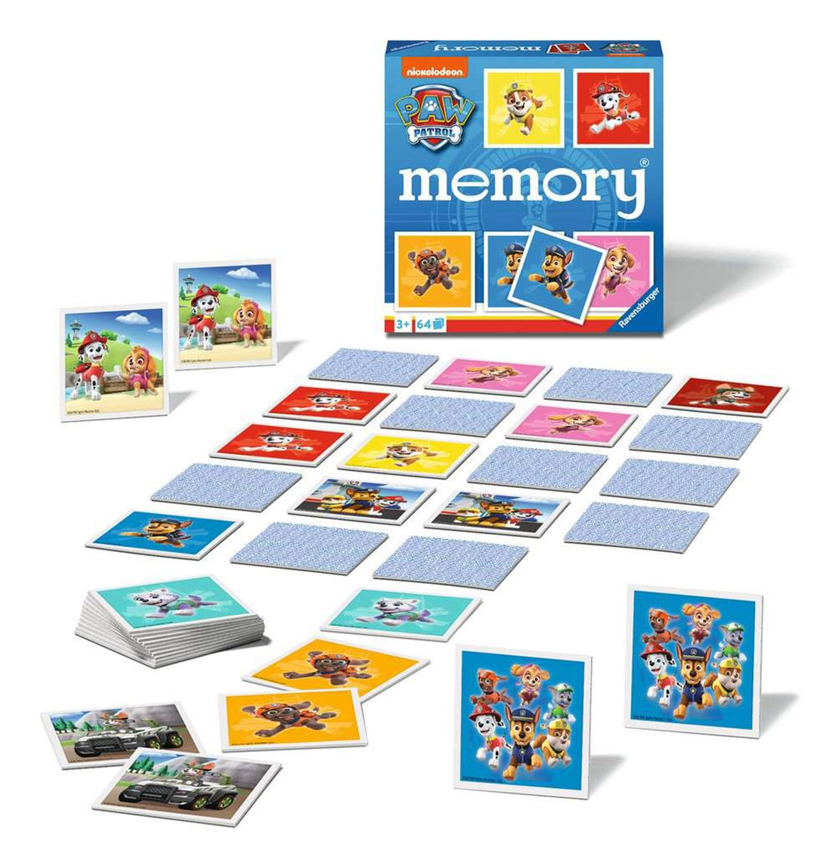 Mémoire de patrouille patte Ravensburger®