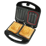 Appareil à sandwich Bourgini xxl noir
