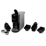 Machine à café multi-capsules Princess 249451, 5 en 1 (argent, dolce gusto | e.s.e. | nespresso | lavazza a modo mio | café moulu)