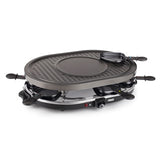 Princesse raclette 8 grill ovale party gourmet