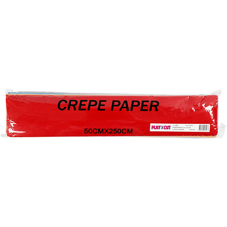 Creativ Company Crepe Papier - Couleurs de base, 15e.
