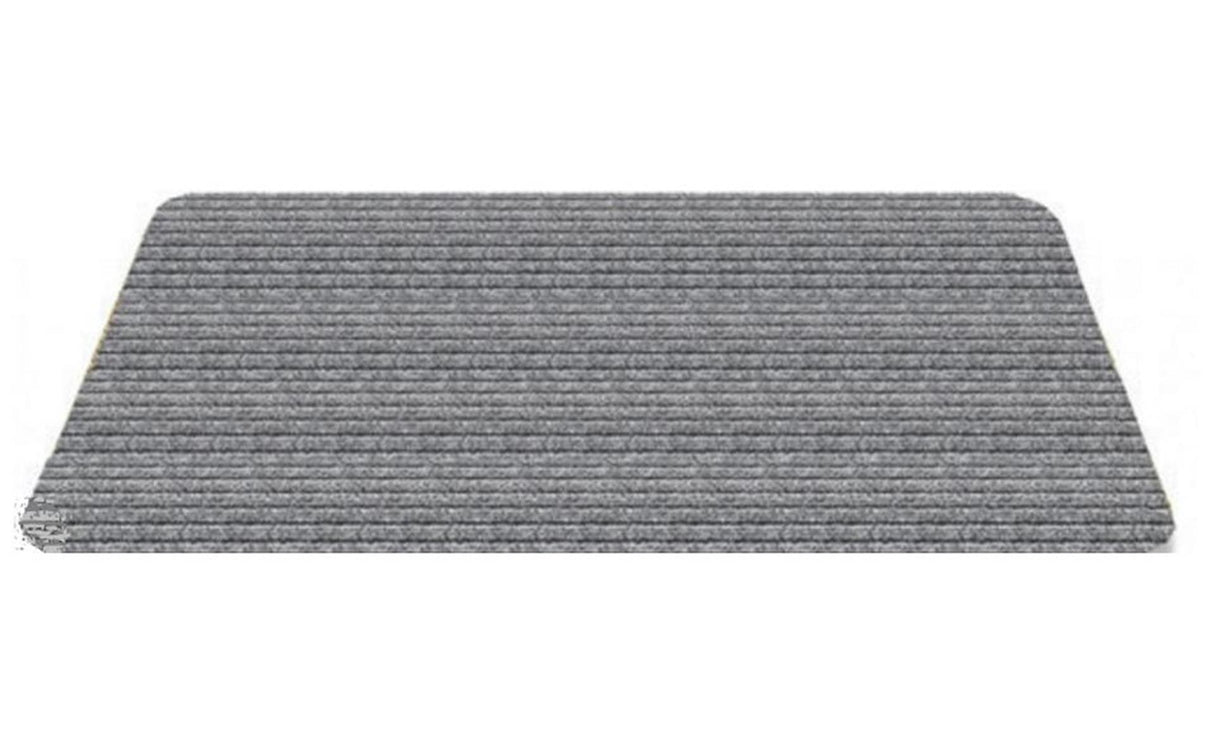 Tapis côtelé HQ Fortuna gris 50x80cm