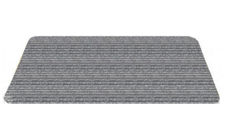 Tapis côtelé HQ Fortuna gris 50x80cm